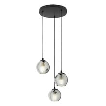 Ariscani Glass Orb 3 Light Cluster Pendant